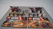 Lego Star Wars 75133 Rebel Alliance i 75134 Galactic Empire Battle figurki