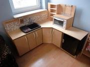 Kuchnia narożna dziecięca ze sklejki 118x115 cm 