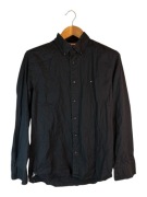 Koszula Tommy Hilfiger czarna z logiem m