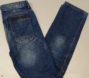R011122 DENIM Co STRAIGHT SPODNIE JEANS Roz. 158