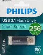 Pendrive Philips Flash Drive 256 GB USB 3.1 czarny