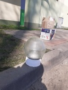 Lampa Przemysłowa sufitowa PRL