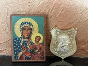 Zestaw 2 obrazków z Matką Boską - polecam