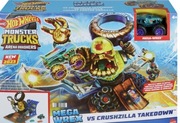 Hot wheels monster truck arena gorilla zestaw tor