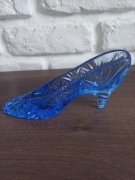 Niebieski pantofel kryształ z Anglii nowy