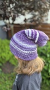  Czapka smerfetka / beanie handmade – wełna z akrylem