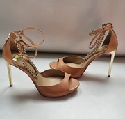 skóra naturalna Beżowe  roz 41  Guess marciano