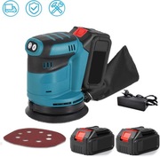 Szlifierka oscylacyjna mimośrodowa dwie baterie