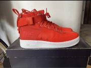 Nike AF1 SF Orange Skóra RARE