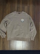 Crewneck bezowy stussy rozmiar S pasuje na M/L
