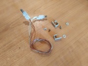 UNITRA amplituner Tosca 303 wspornik oprawka żarówki podświetlenie skali