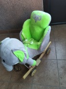 Słonik jeździk/bujak 