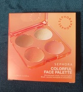 SEPHORA COLLECTION COLORFUL FACE PALETA do makijażu 01 LIGHT TO MEDIUM 10 g