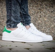 Markowe buty adidas Originals sneakersy Stan Smith kolor biały r 37 1/3