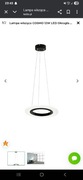 Lampa wisząca COSMO 12W LED IP20 czarny 4000K Milagro