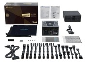 Zasilacz Seasonic PRIME GX-1000 1000W 80+ Gold, pełen komplet kabli