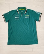 koszulka polo Aston Martin Formula One Team 2024, F1, Alonso, Stroll, 