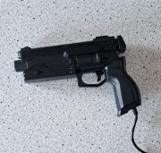 Pistolet Virtua Gun, Sega Saturn, model 1, czarny, sprawny