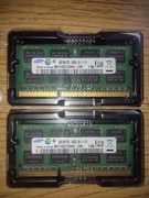 SAMSUNG 8GB - 2 x 4GB - DDR3 1333Mhz - CL9 - SODIMM.