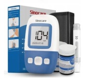 Nowy glukometr cukromierz Sinocare + 25 igieł + 25