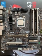 Płyta głównaAsus Vanguard B85, 8gb ram ddr3, procesor intel celeron