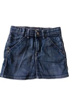 Rock Baby spódniczka jeans dziecieca bawełniana r 122