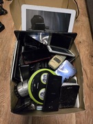 Pudlo elektroniki telefony tablety ramka do zdiec