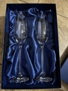 Kieliszki z kryształami Swarovskiego