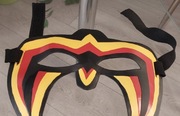 Maska zapaśnicza WWE firmy Mattel oryginalna,gumowa stan bdb