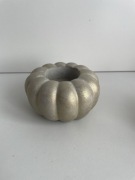 Dynie betonowe świecznik