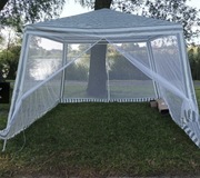 Namiot Ogrodowy Pawilon Altana Moskitiera 3x3m Zamek Taras