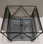 Suszarka do naczyń czarna IKEA fintorp 