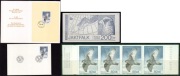 Szwecja - sokół - zeszycik, FDC i karnet, Słania