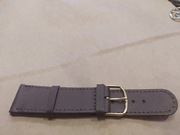 Pasek do zegarka r 24mm  brąz skóra