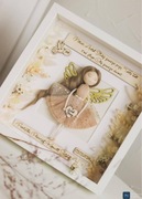 Anioł Stróż – personalizowana ramka gablotka