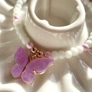 Bransoletka z motylkiem