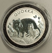 1 Dollar Australia - Quokka 2021 - Jedna Uncja Srebra Ag9999 Perth Mint