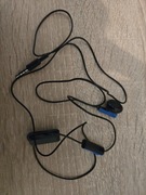 Słuchawka pchełka douszna przewodowa czarna, Jack 3,5mm