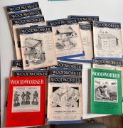 Zestaw magazynów WOODWORKER lata 1953–1960 – oryginały, vintage, stolarka