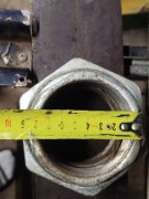 Złączka do rur duża 2 sztuki 