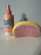 Curls Anti Frizz spray wygładzający + szczotka Tangle Teezer
