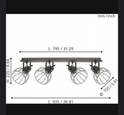 Lampa EGLO Sambatello