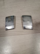 Mercedes W126 chromy łącznik tył druga seria 2 szt