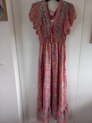 Sukienka długa jedwab