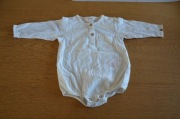 body Lil'Atelier  6-9 m/74 cm ecru bodziaki