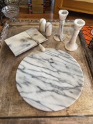 Marmur zestaw do sera wędlin