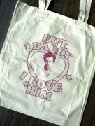 Torba bawełniana torebka tote bag bawełna Harry Styles 