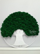 Drzewko szczęścia makrama chrobotek  50 cm