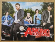 Asking Alexandria - Duży plakat XL - Format A2 (ok. 55 x 40 cm) - Jak NOWY!