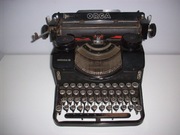 ORGA modell 10 - stara maszyna do pisania, kompletna i sprawna